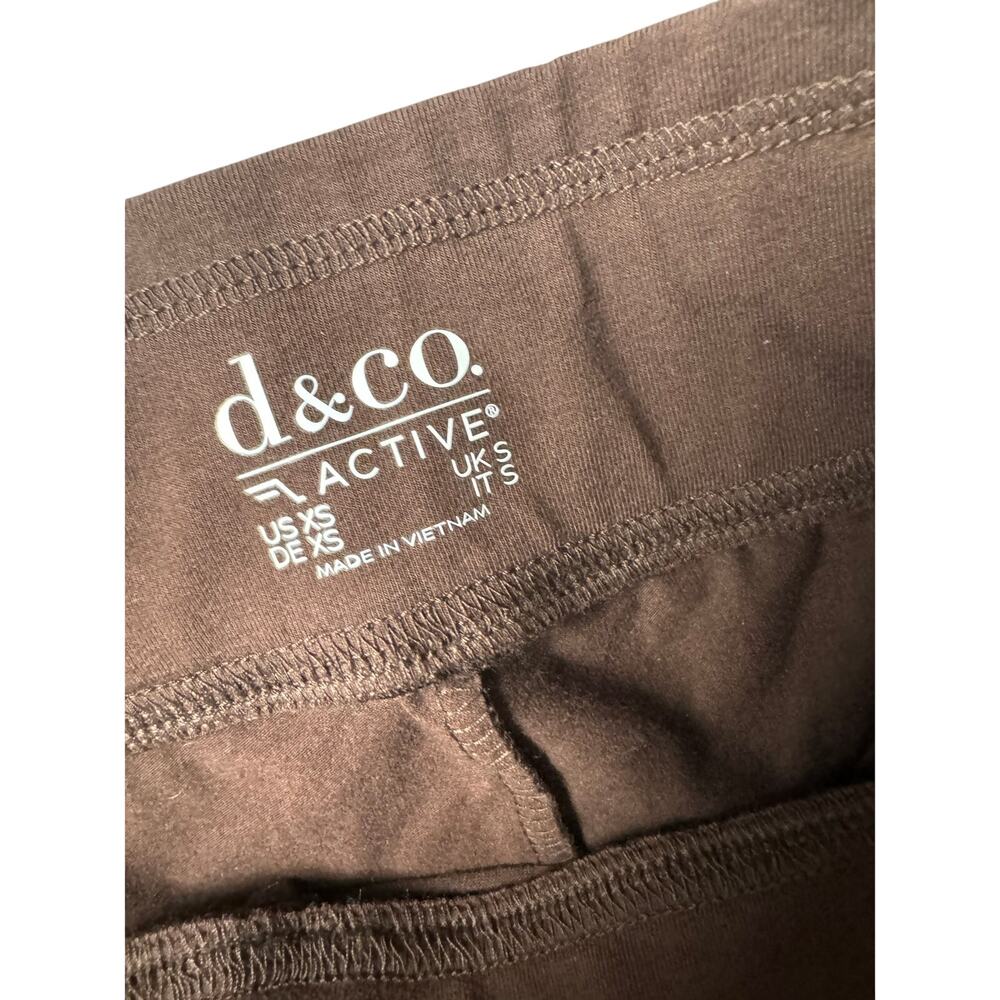 QVC Denim&Co Reg Yoga Stretch Lightly Boot Pant w/Pockets Brown NWOT Size XS - Picture 7 of 8
